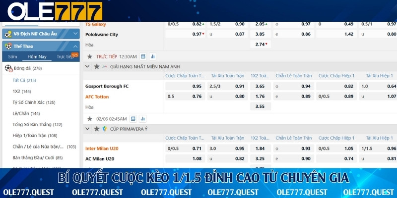 4 chiến thuật chơi kèo cực chất