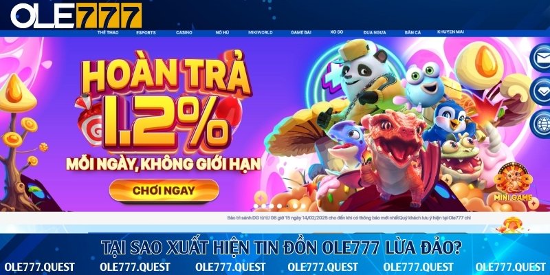 Nguyên nhân dẫn đến lời đồn không uy tín của nhà cái